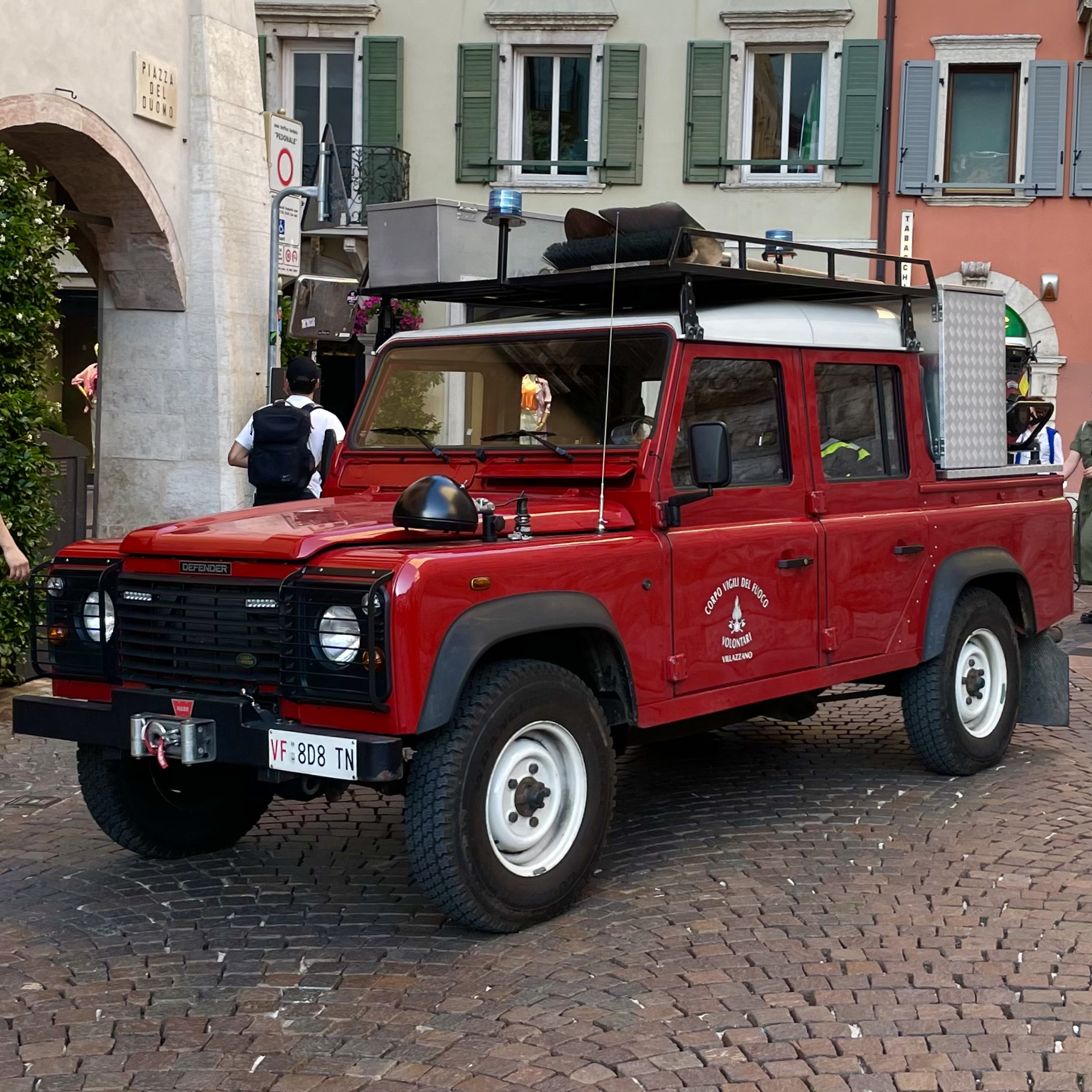 Defender 110 con Modulo Pompa (MOD)